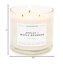 Ambient lifestyle shot of candle burning in a living room