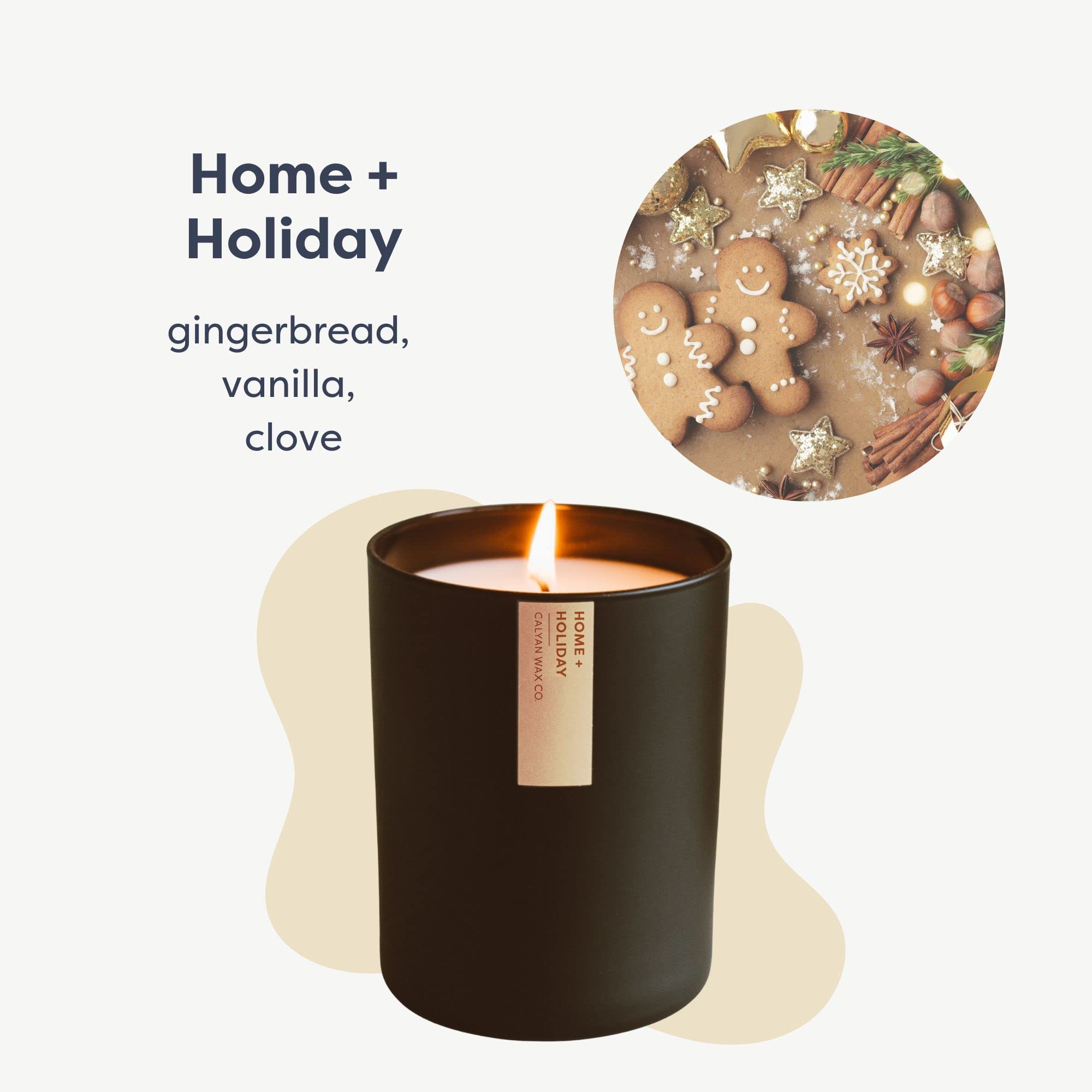 Close-up of matte black tumbler with candle and flame