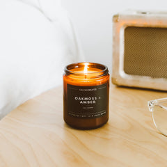 Luxurious scent notes: moss, sage, amber, lavender, and orange
