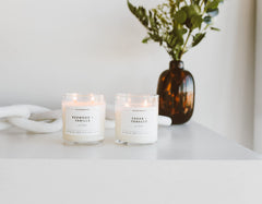 Hand-poured soy wax candle