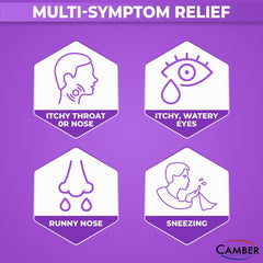 Camber Fexofenadine tablets in indoor-use context for year-round relief.