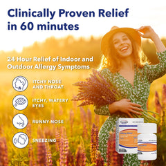 Camber Consumer Care levocetirizine bottle image highlights convenient daily dosing.