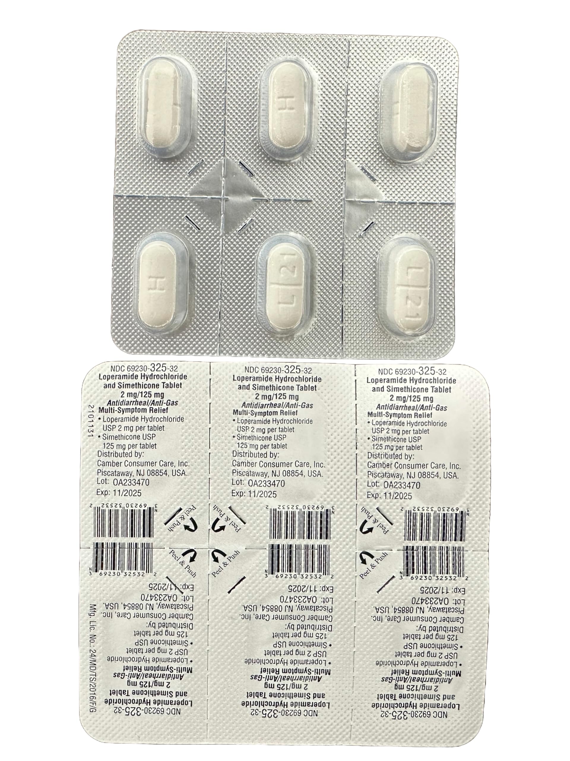 Camber Pharmaceuticals daily-use scene with tablets ready for symptom relief.