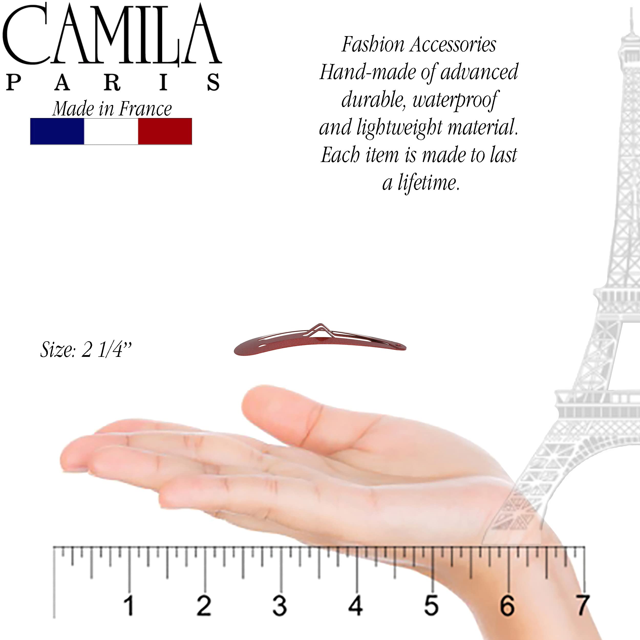 Assorted colors CP1330F barrette ideal for versatile styling options