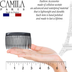 French twist design of CP2946 adds sophistication to any hairstyle.