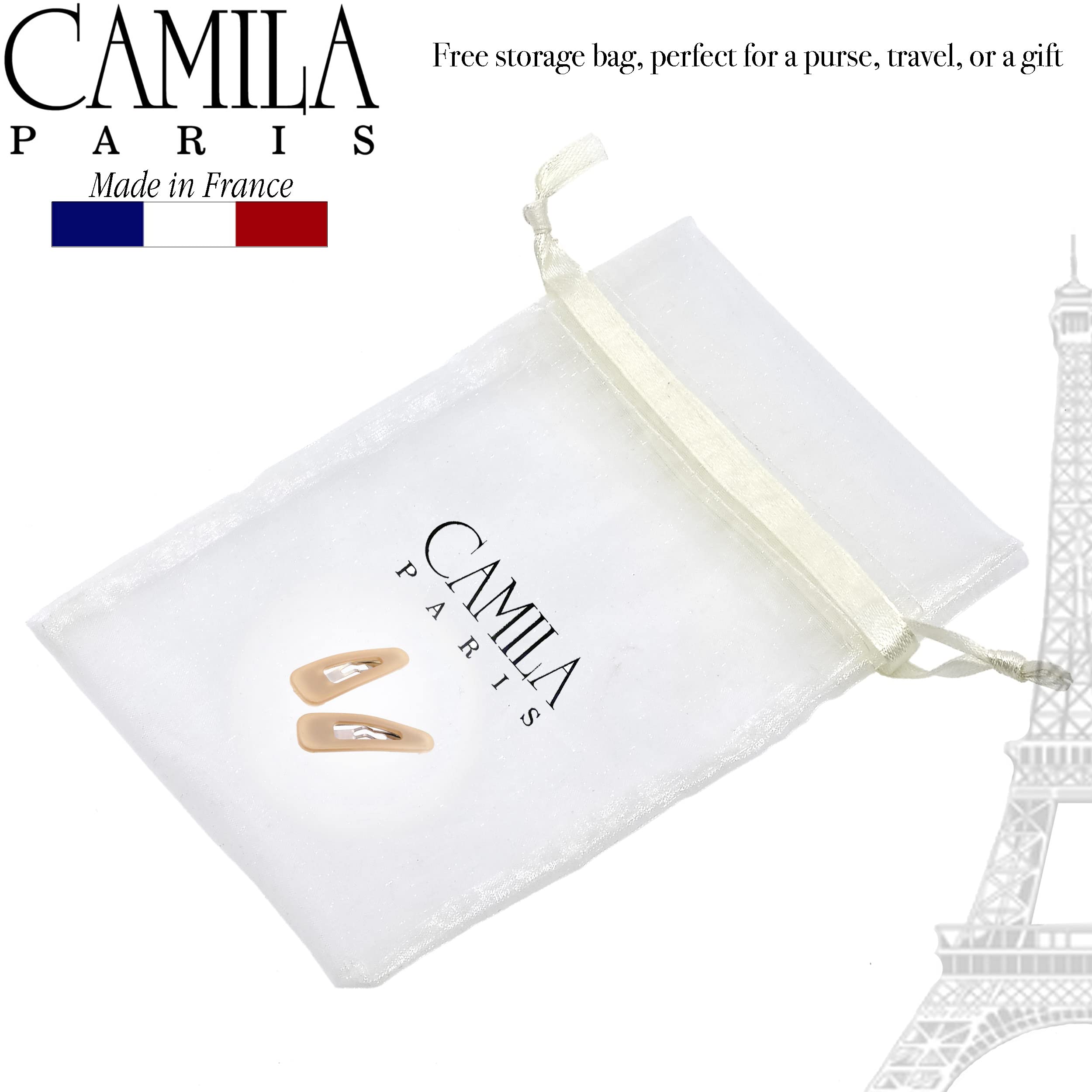 Camila Paris CP3056 cellulose acetate detail emphasizing durable, high-quality material.