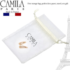 Camila Paris CP3056 cellulose acetate detail emphasizing durable, high-quality material.