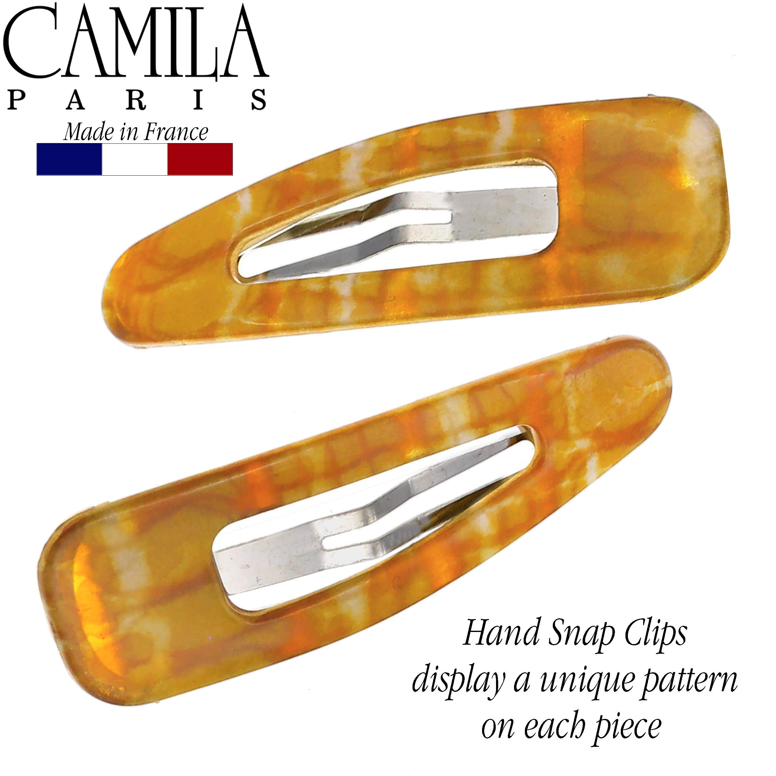 Camila CP3092 side-view clip shows chic design and secure grip.