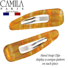 Camila CP3092 side-view clip shows chic design and secure grip.
