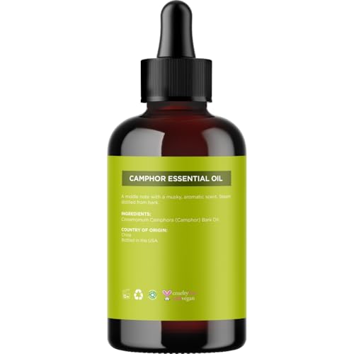 Camphor oil for hair care and scalp soothing