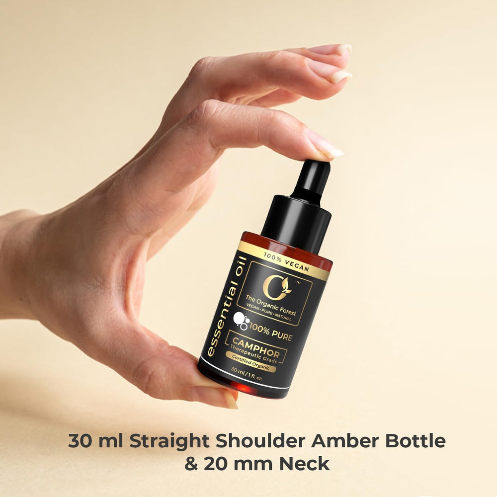 Packaging and labeling of camphor essential oil