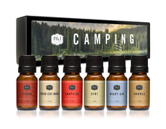 Gift box packaging for P&J Trading Fragrance Oil Camping Set