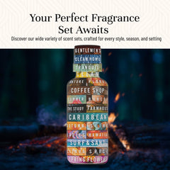 Night air fragrance oil in amber bottle