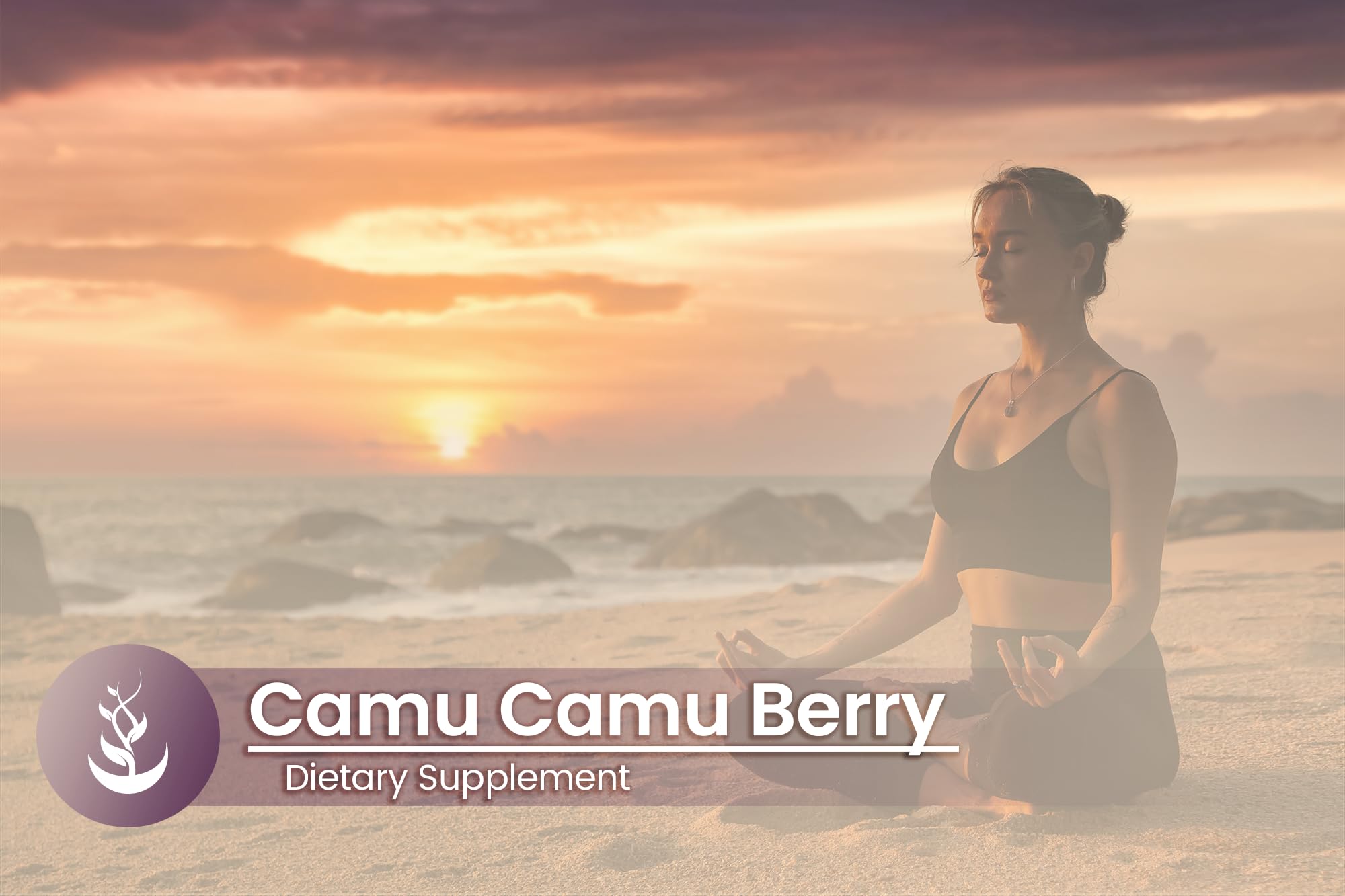 Lab verified purity seal on Camu Camu Berry product