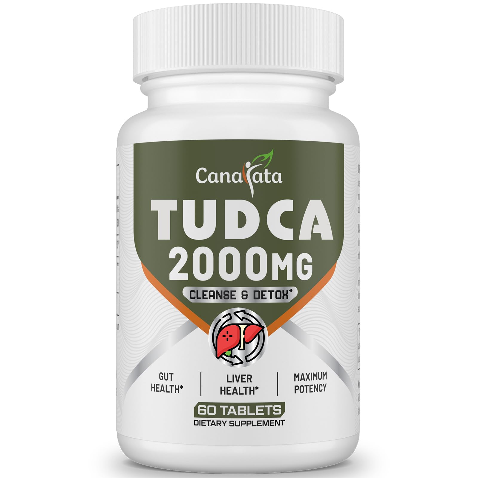Canarata TUDCA 2000mg bottle packaging