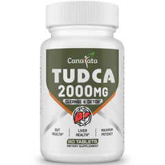 Canarata TUDCA 2000mg bottle packaging