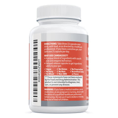 Allergen-free, vegan, non-GMO CandAssist branding