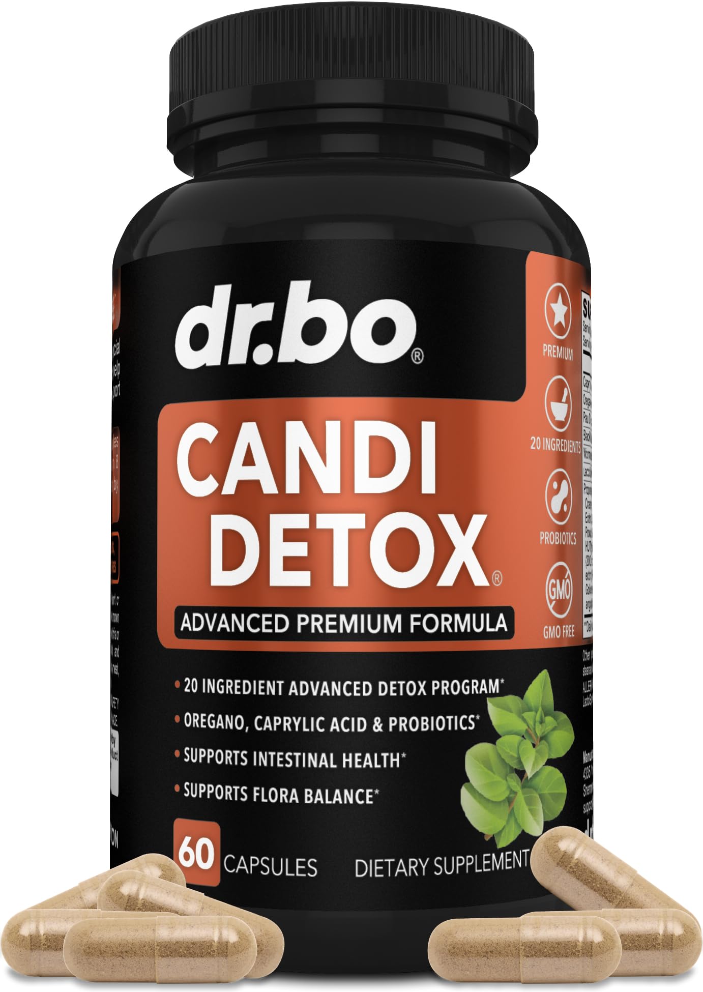 Candida Cleanse Detox kit bottle and packaging