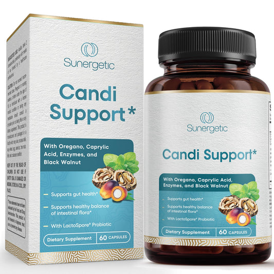 Premium candida cleanse bottle and capsules