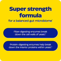 Vaginal and intestinal health concept with Candidase