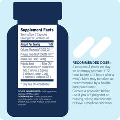 Illustration of broccoli seed extract and probiotic blend