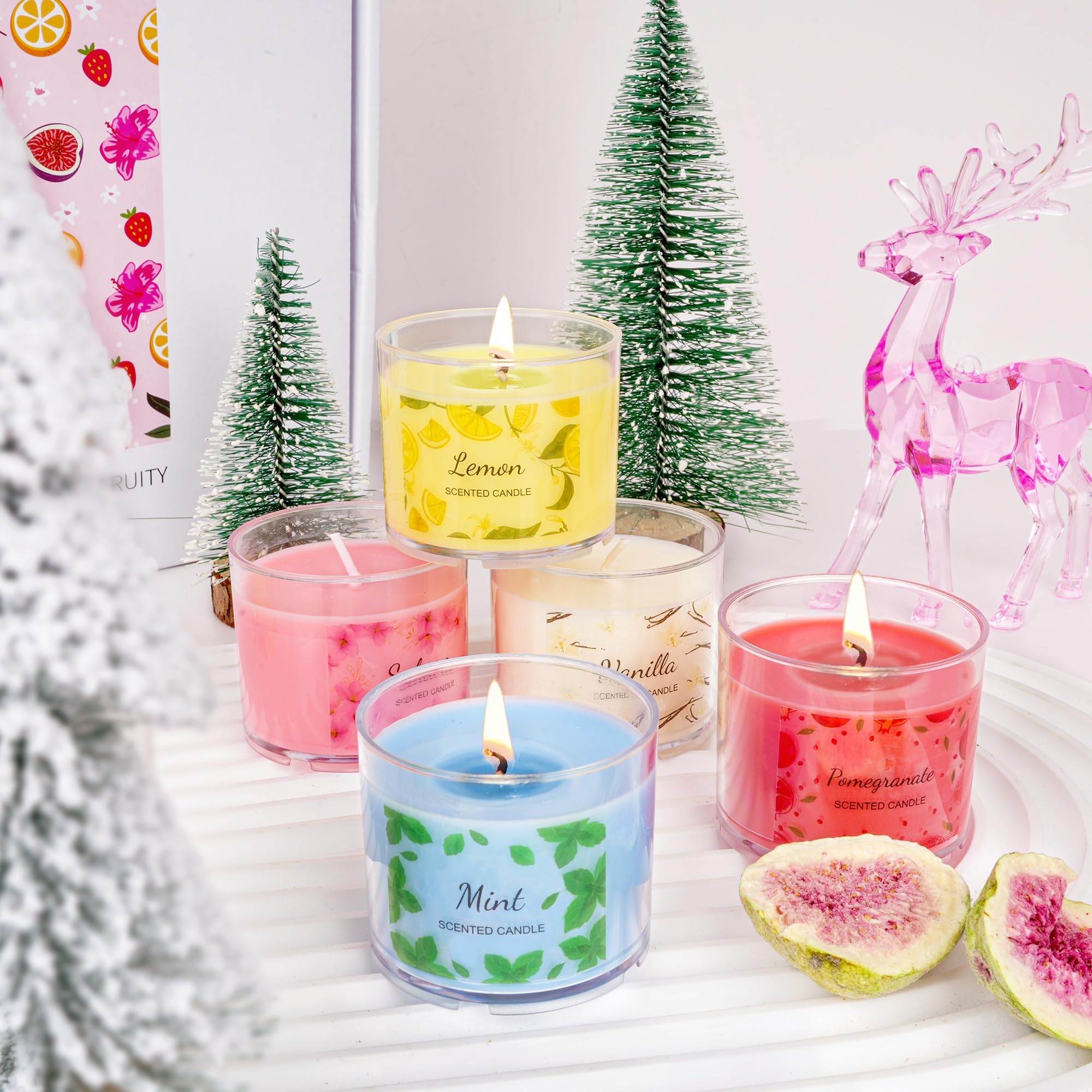 Mini candle set ideal for bridesmaid, anniversary, birthday gifts