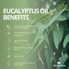 Candle making with eucalyptus essential oil