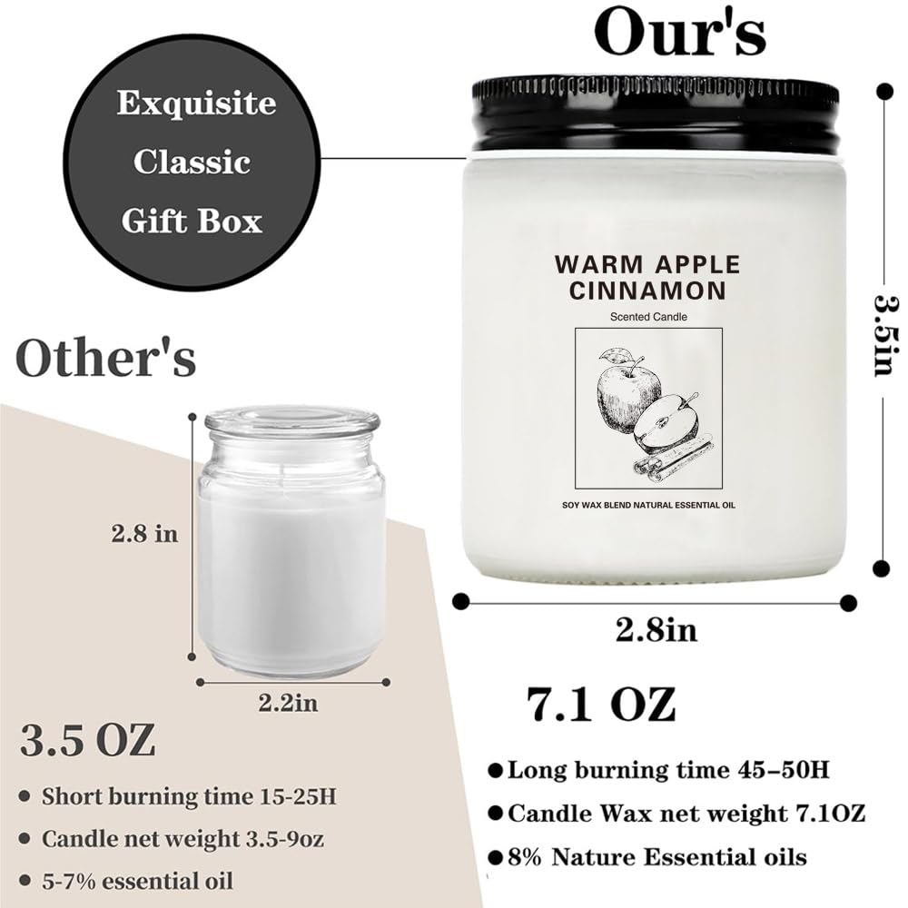 Gift-ready box for the 4-pack candle set