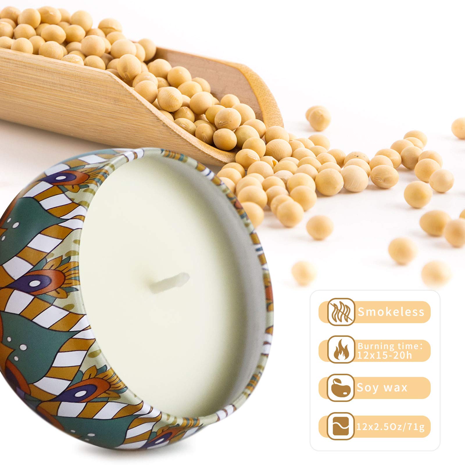 Figs&Firs and Vinilla Cream scented candles