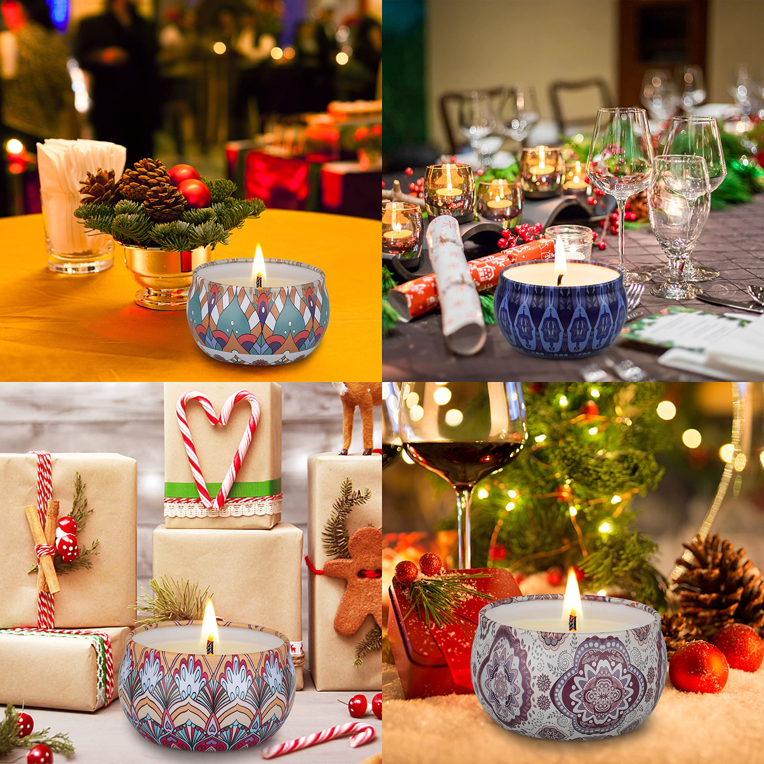 Ponderosa Pine and Saffron&Sandalwood candles