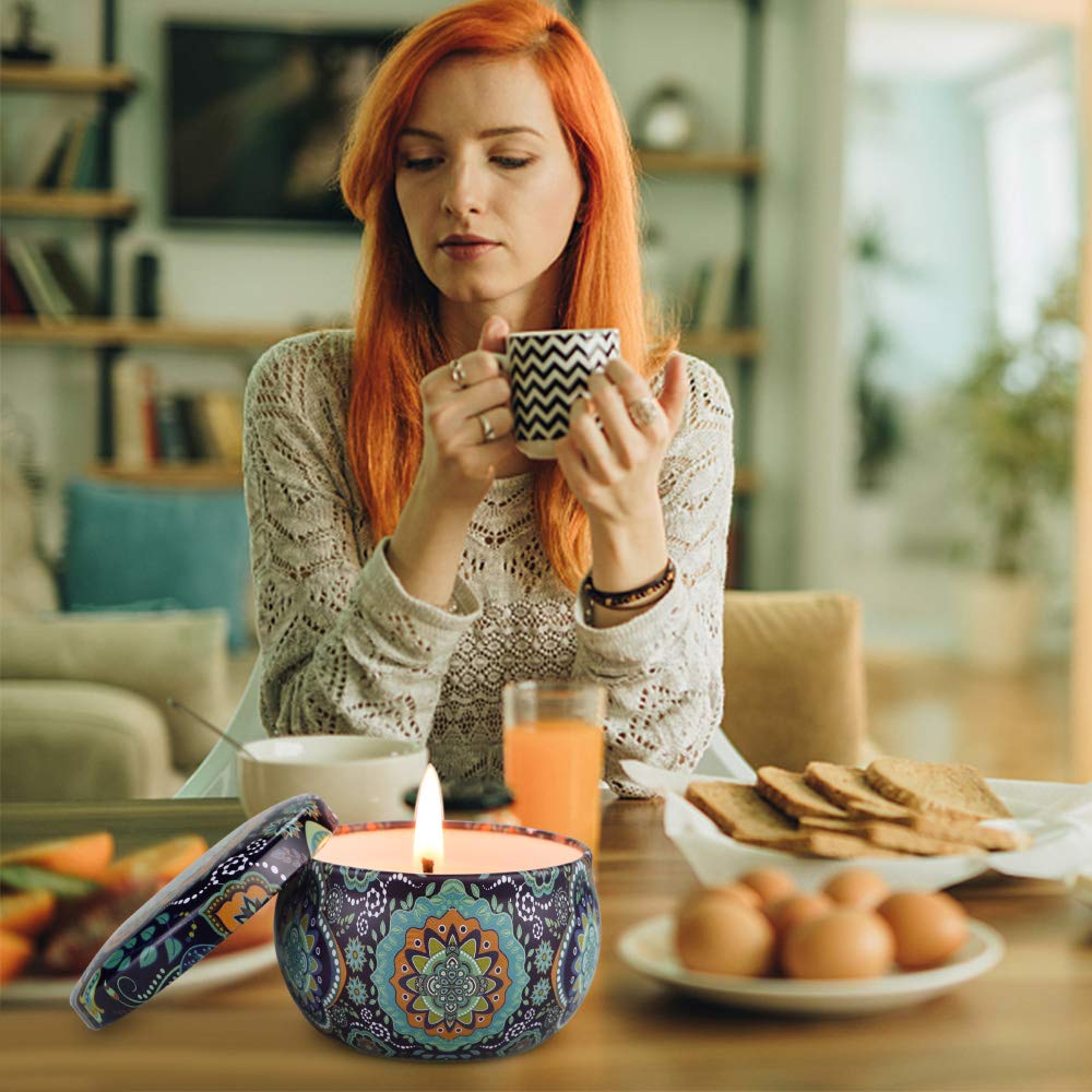 2.5 oz soy wax candle with lead-free cotton wick