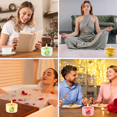 Fig-scented 1.6oz soy wax candle