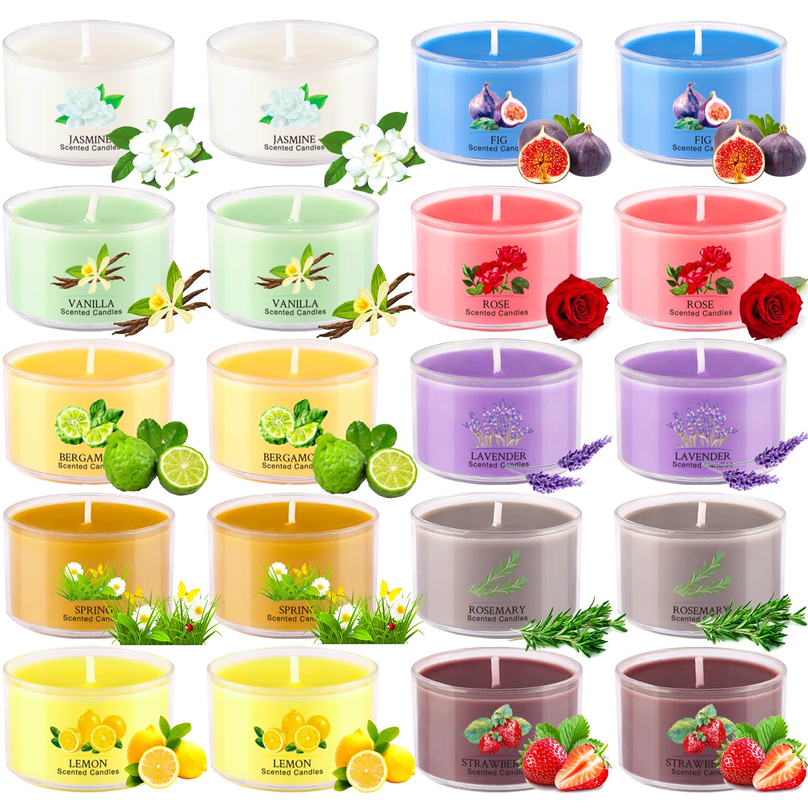 Spring fragrance 1.6oz soy wax candle
