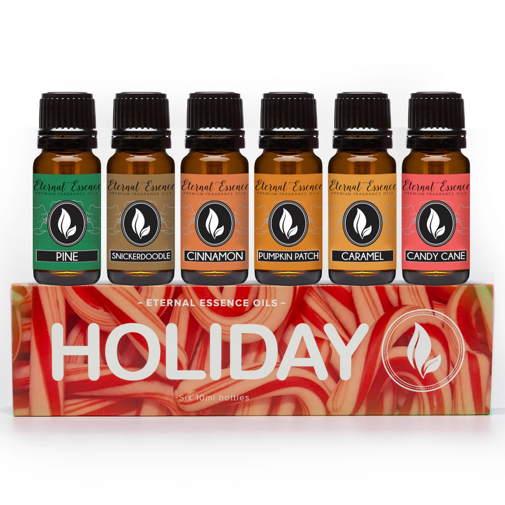 Candy Cane fragrance oil bottle 10ml in amber glass
