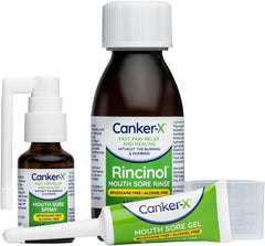 Illustration of Aloe Vera and other soothing ingredients used in Canker-X