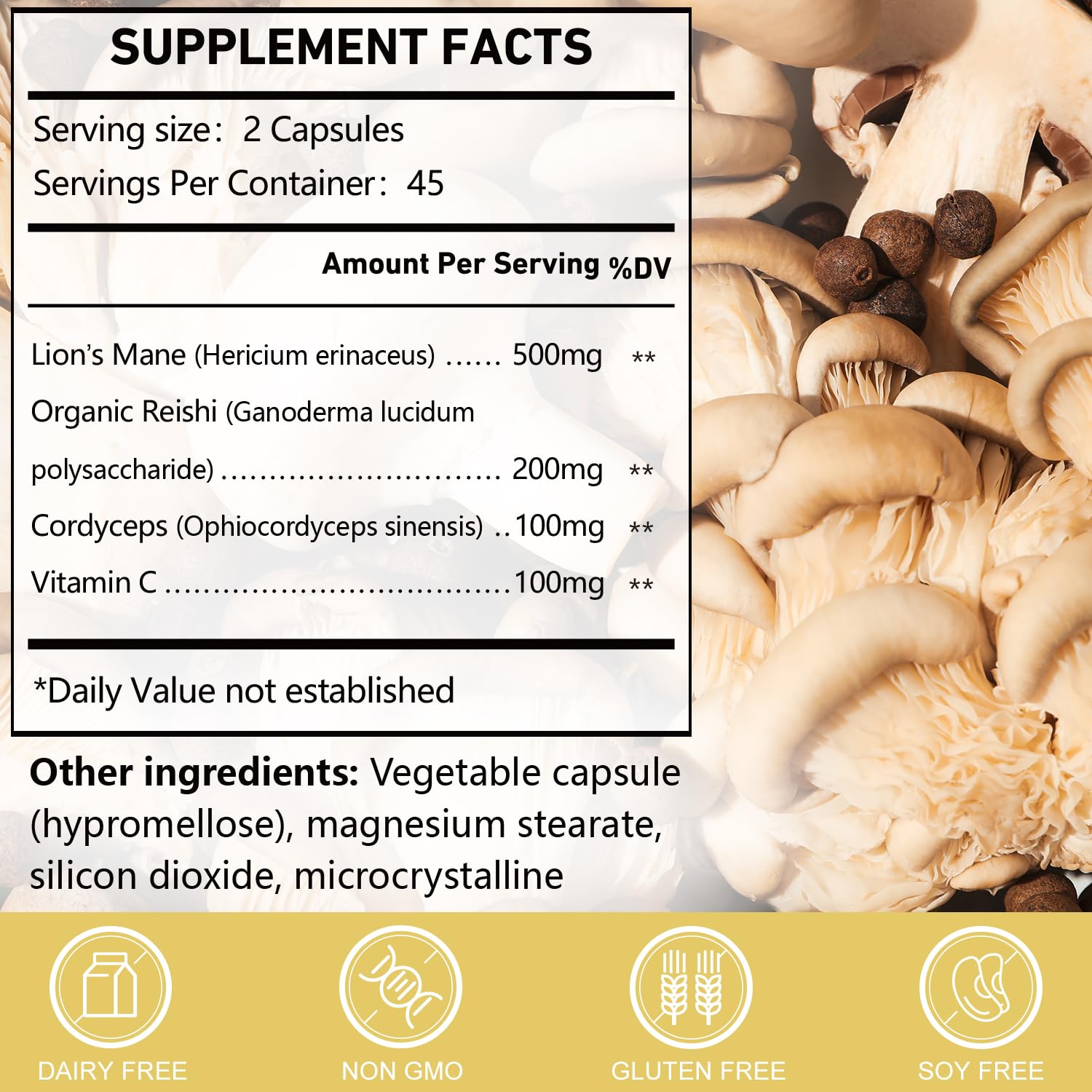 Cordyceps for immune support and sustained energy
