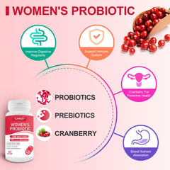 Graphic showing probiotics, prebiotics and digestive enzymes