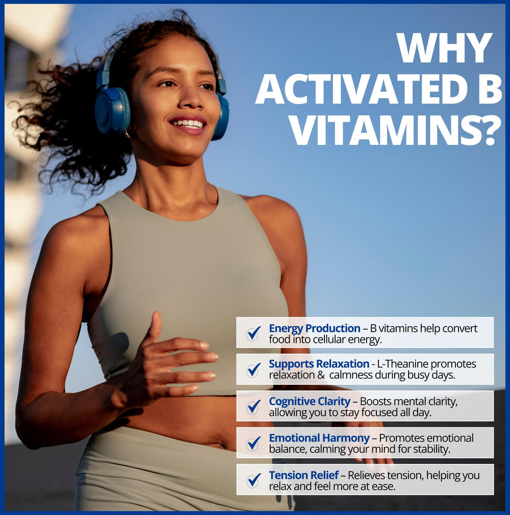 CanPrev Synergy B Complex nutritional label