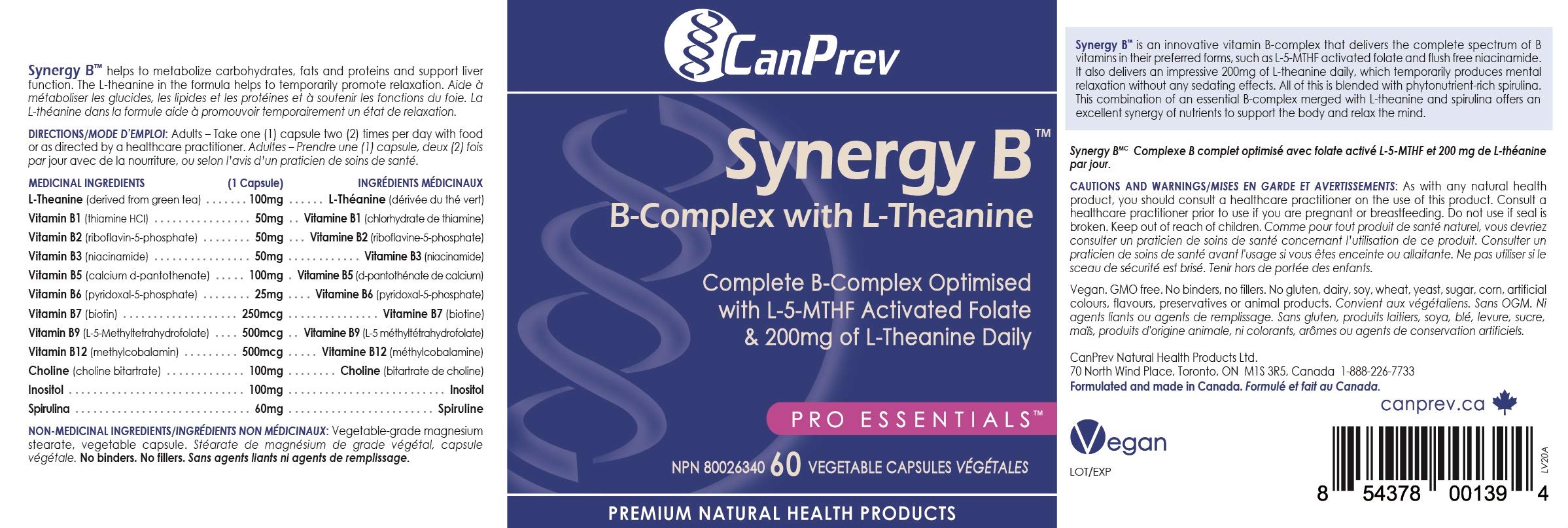 Lifestyle image of a relaxed person with CanPrev supplement