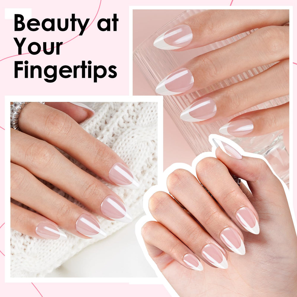 CANVALITE 30-piece press-on kit with glue remover for quick at-home manicures.