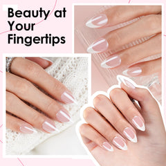 CANVALITE 30-piece press-on kit with glue remover for quick at-home manicures.
