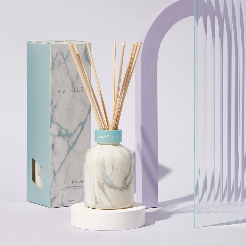 Blue Jean diffuser bottle with marble styling
