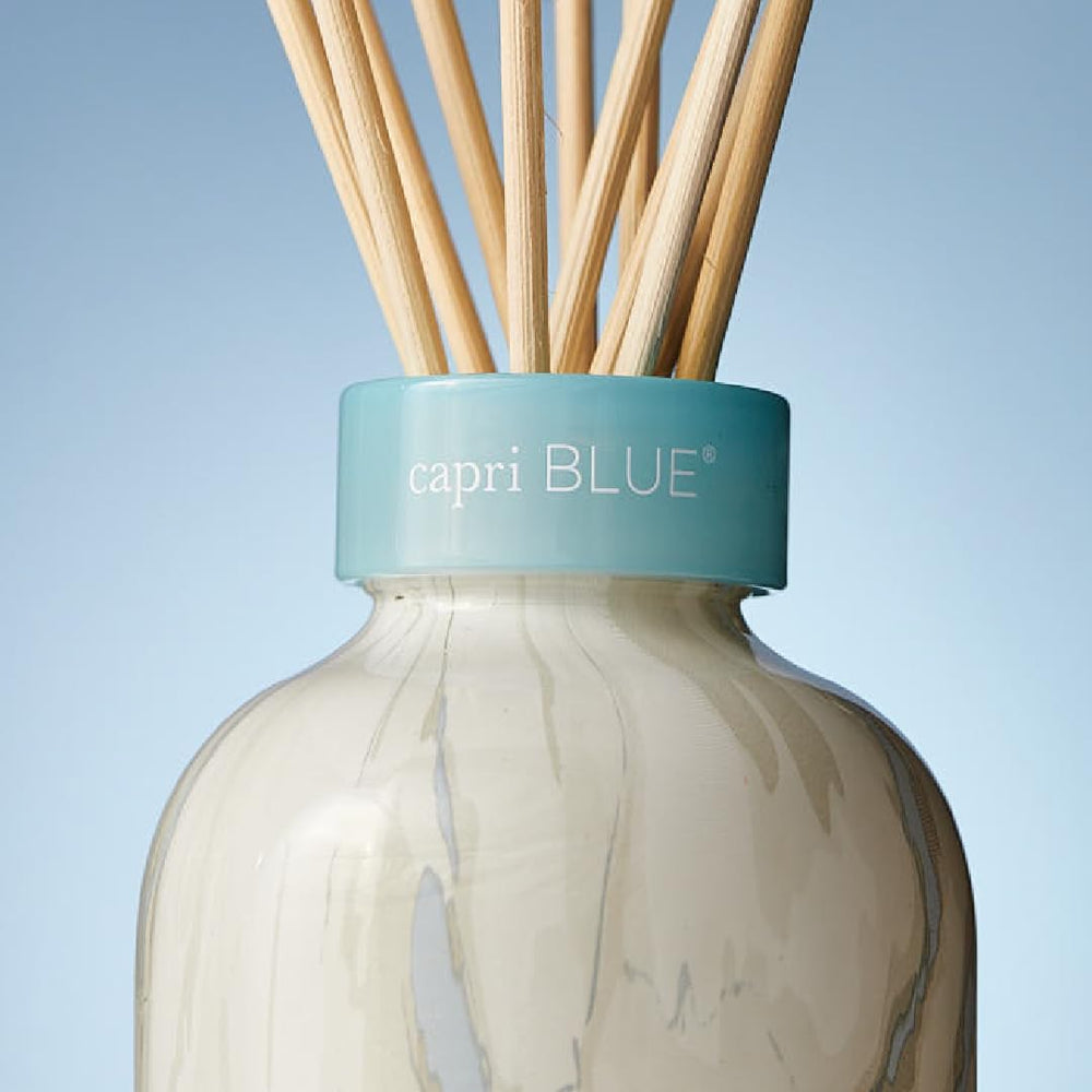 Stylish home decor featuring Capri Blue Blue Jean diffuser