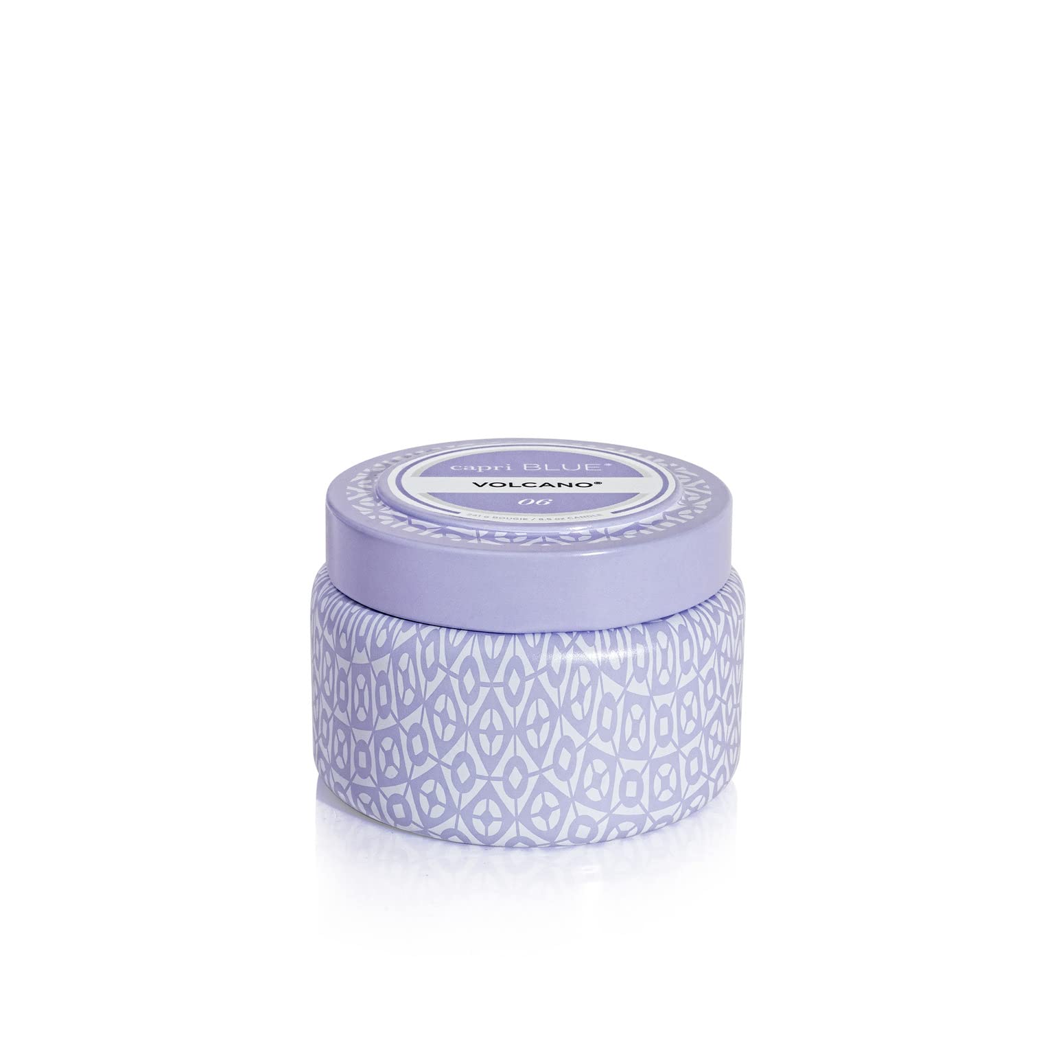 Capri Blue Lavender Volcano travel tin candle 8.5 oz