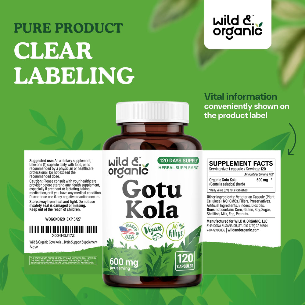 Close-up view of a single gotu kola capsule
