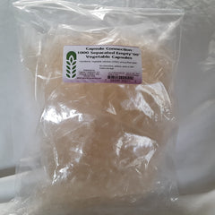 Capsule Connection 1000 separated empty vegetable capsules, 00 size