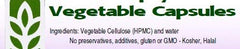 Vegan and vegetarian empty vegetable capsules size 00 by Capsule Connection