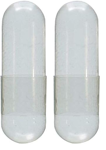Front view of Capsule Connection size 00 vegetable capsules