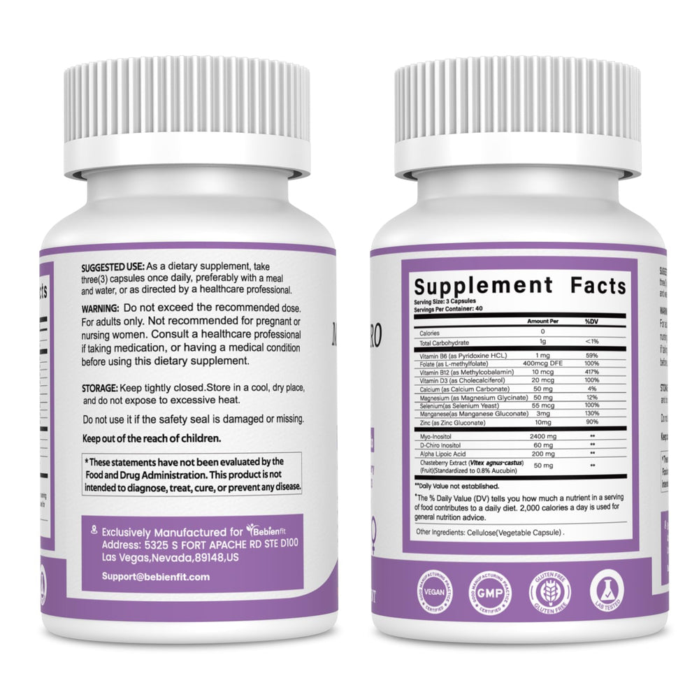 120 vegan capsule bottle