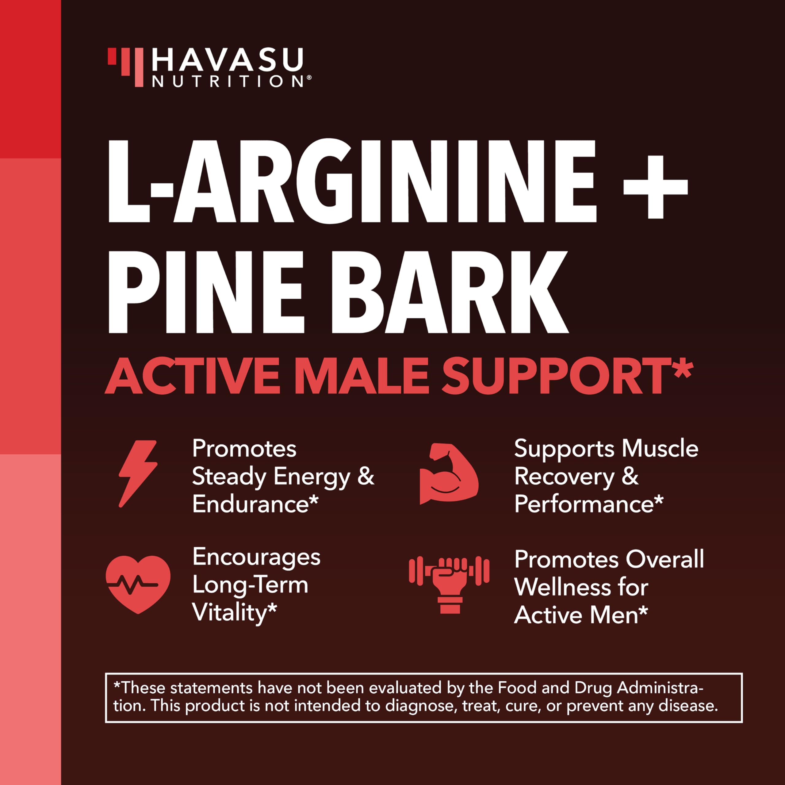 Close-up of an L-Arginine 1800mg capsule